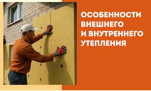Какие особенности внешнего и внутреннего утепления в Санкт-Петербурге