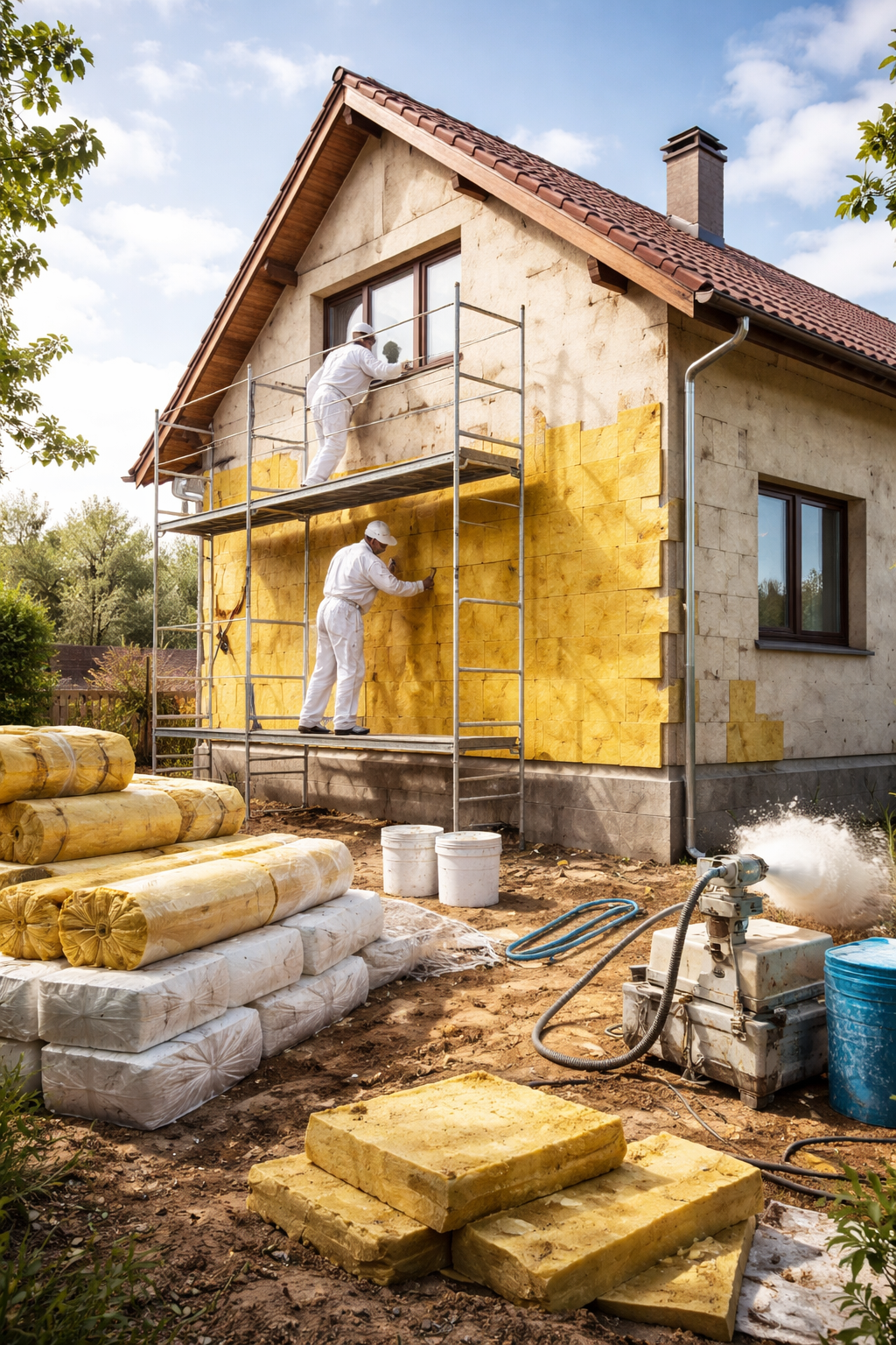 Профессиональное утепление домов в Санкт-Петербурге — тепло, надежность, экономия